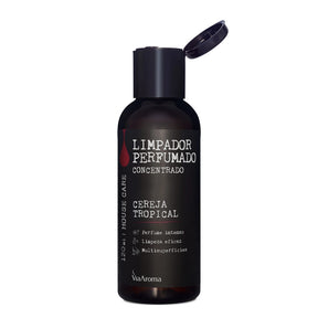 Limpador Perfumado Concentrado Cereja Tropical Via Aroma - 120ml