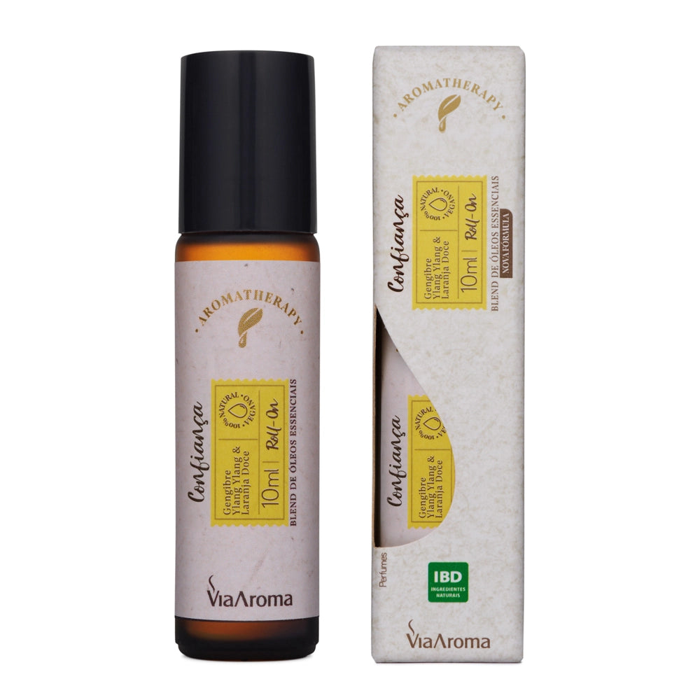 Roll-On Blend Óleos Essenciais Confiança Via Aroma - 10ml