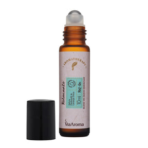 Roll-On Blend Óleos Essenciais Relaxante Via Aroma - 10ml
