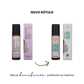 Roll-On Blend Óleos Essenciais Relaxante Via Aroma - 10ml