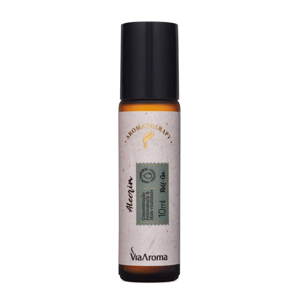 Roll-On Óleo Essencial Alecrim Via Aroma - 10ml