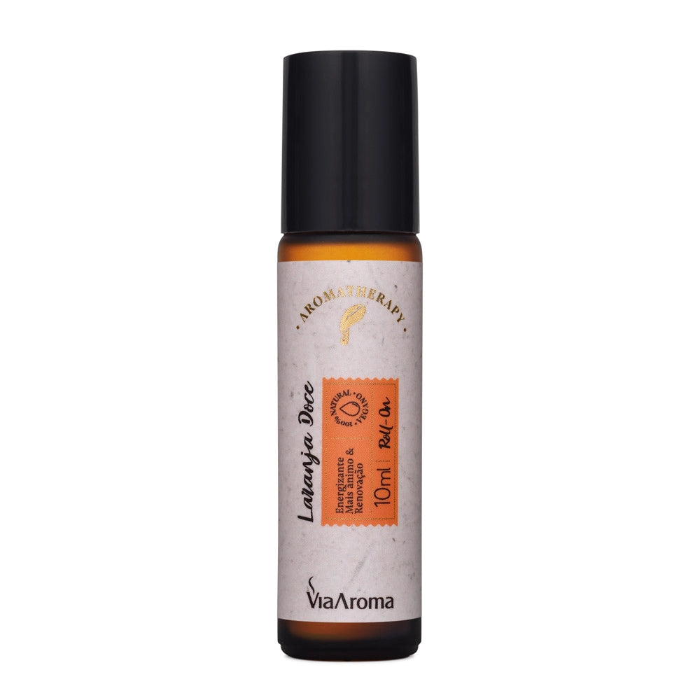 Roll-On Óleo Essencial Laranja Doce Via Aroma - 10ml