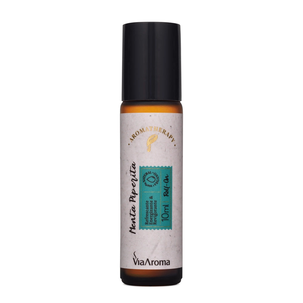 Roll-On Óleo Essencial Menta Piperita Via Aroma - 10ml
