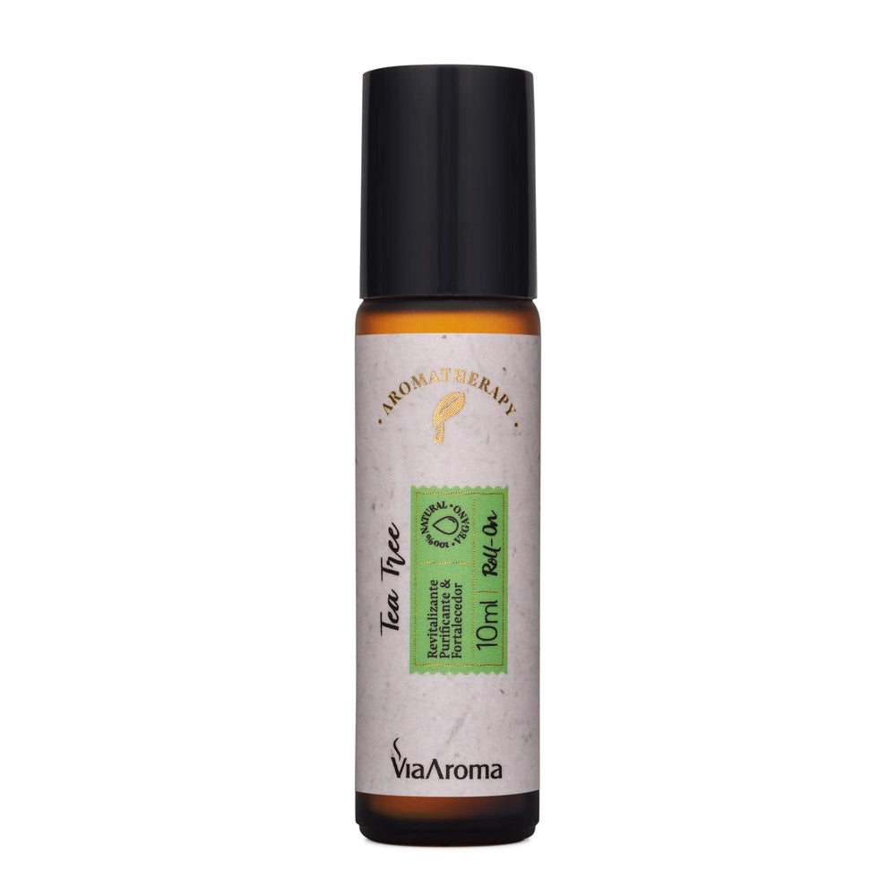 Roll-On Óleo Essencial Tea Tree Via Aroma - 10ml