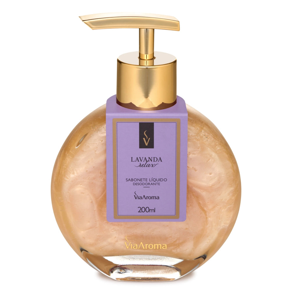 Sabonete Líquido Desodorante Lavanda Via Aroma - 200ml