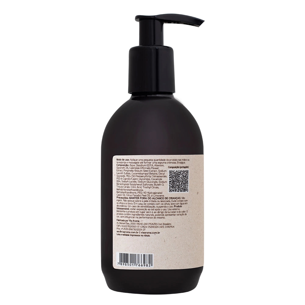 Sabonete Líquido Grapefruit Aromatherapy Via Aroma – 250ml