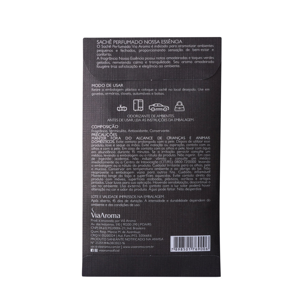 Sachê Perfumado Nossa Essência Via Aroma - 10g