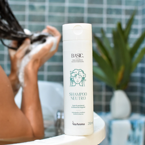 Shampoo Neutro Linha Basic Via Aroma - 250ml