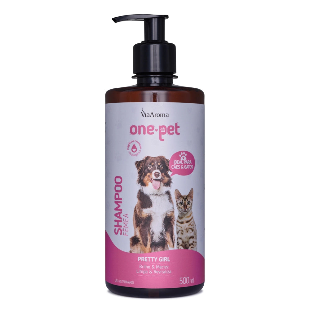 Shampoo One Pet Fêmea Via Aroma – 500 ml