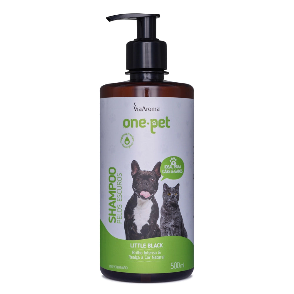 Shampoo One Pet Pelos Escuros Via Aroma – 500 ml