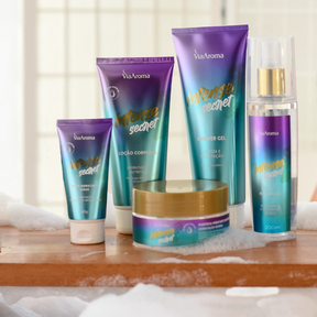 Shower Gel Desodorante Intense Secret Via Aroma - 250ml