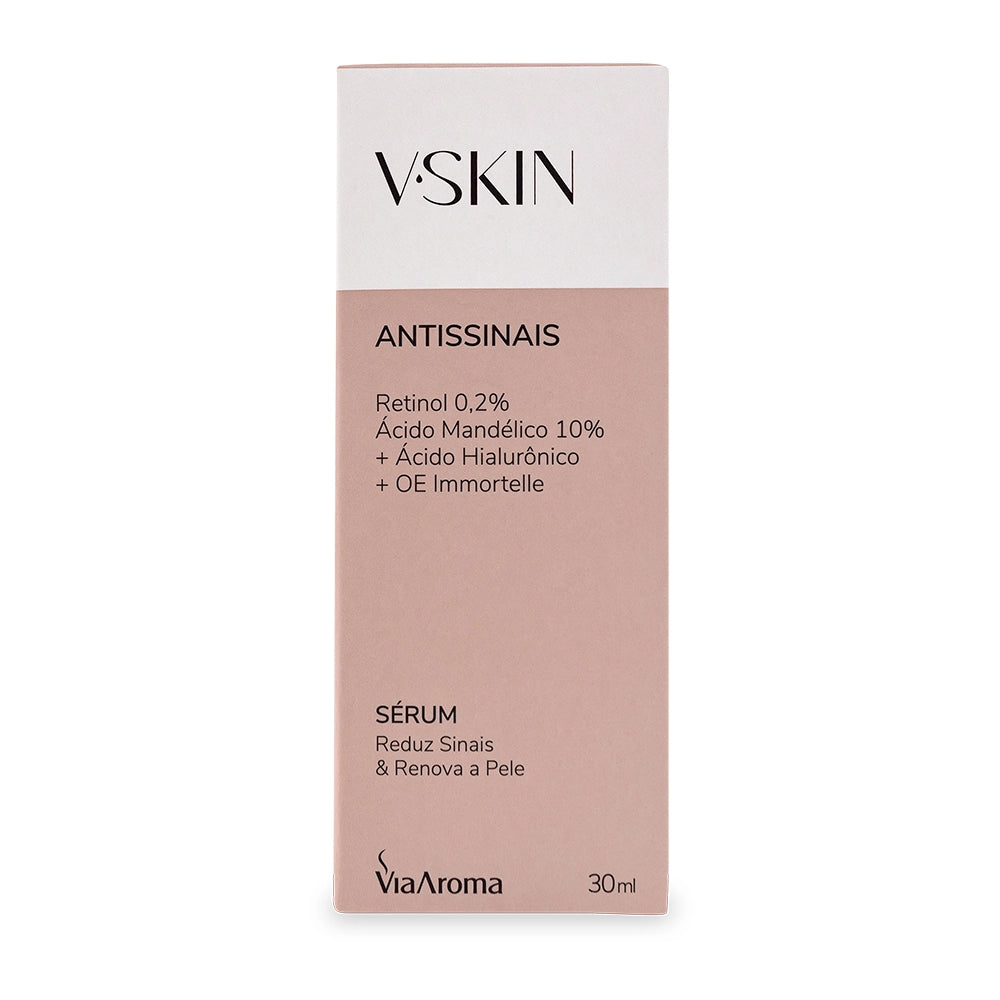 V.Skin Sérum Antissinais Via Aroma - 30 ml